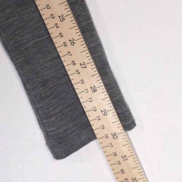 SPORTMAX‎ Teismo Dress Double Layer WOOL Knit Midi Turtleneck No Size Tag LARGE - Picture 9 of 16